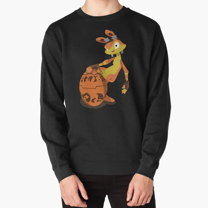 black-sweatshirt Футболка Daxter футболка jak and daxter видео игры naughty dog playstation daxter предшественником legacy предшественником яйцо - Цвет: black-sweatshirt