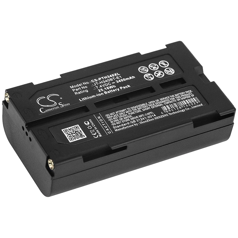 Cameron sino 3400 мА/ч, батарея для цифрового фотоаппарата PANASONIC JT-H340BT-10 JT-H340PR JT-H340PR1 PANASONIC JT-H340BT-E1 JT-H340BT-E2