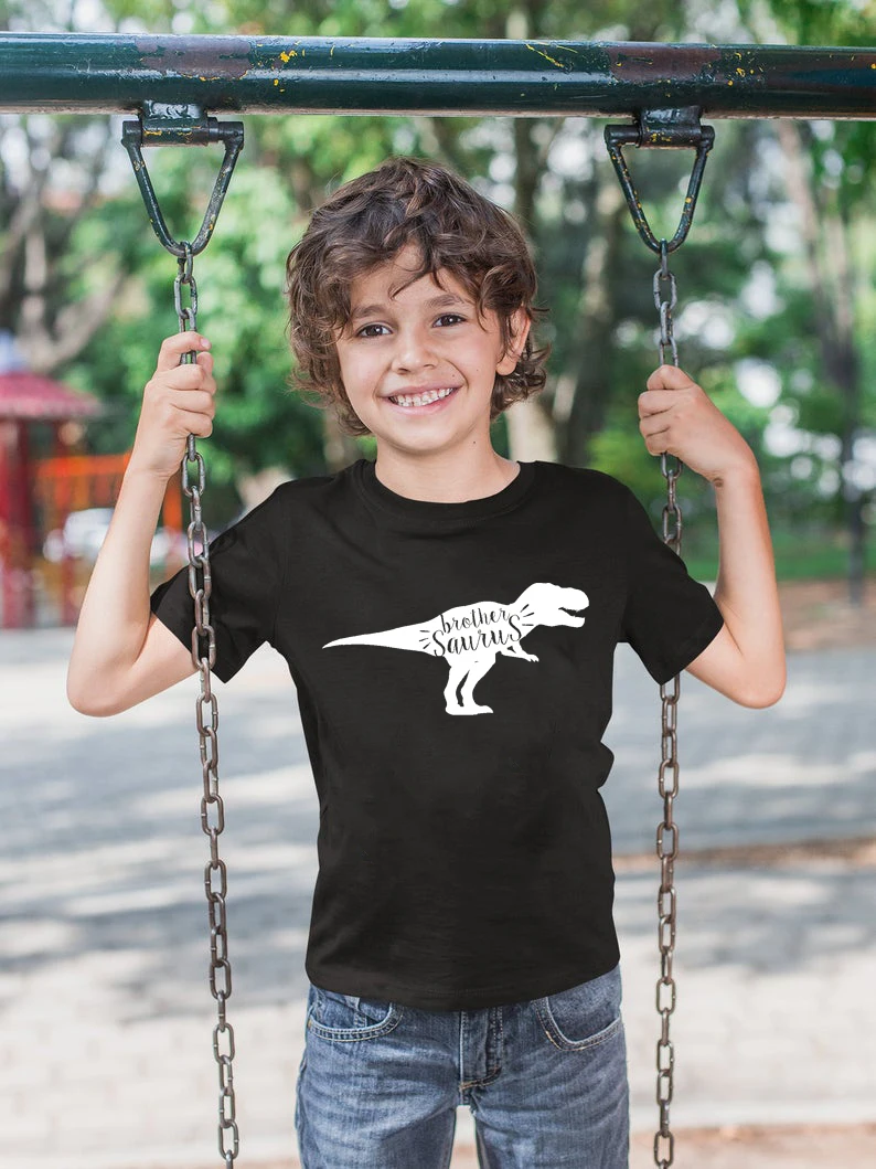 Big Brother Saurus Cute Gift for Big Brothers Toddler//Kids Long sleeve T-Shirt