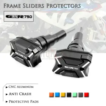 

H Design Fairing Frame Slider Guard Falling Protection Anti Crash Pad Protector For Suzuki GSR750 GSX-S 750 GSR 11-17