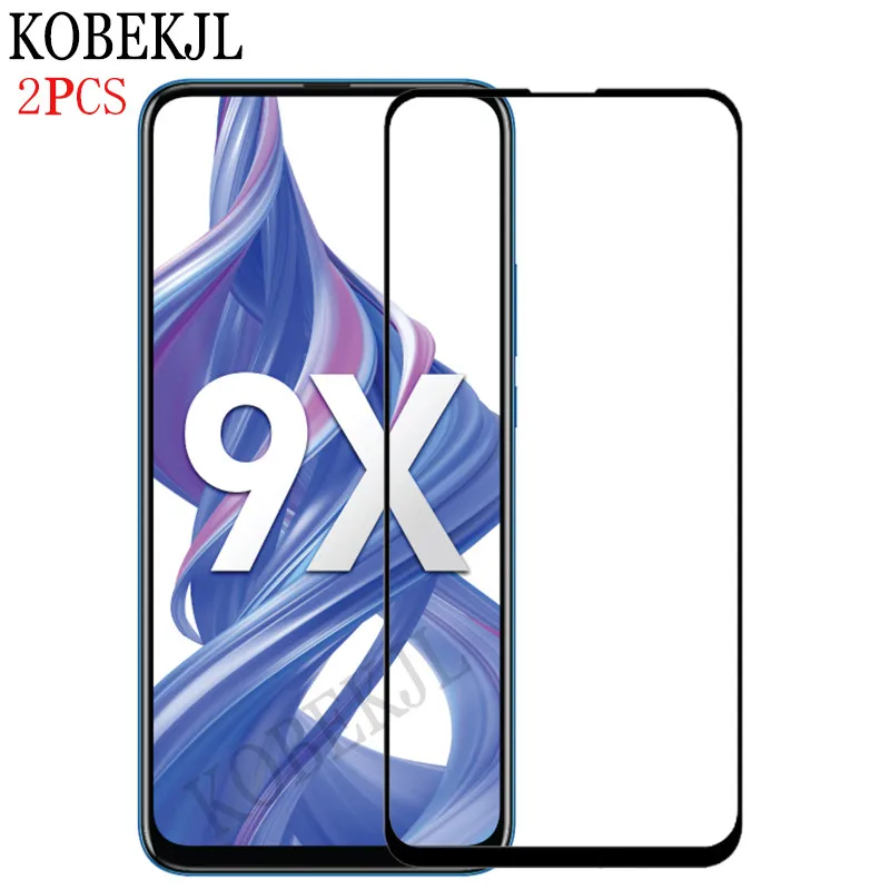 Защитное стекло для экрана Honor 9X закаленное с полным покрытием Huawei 9 X 6 59 STK LX1