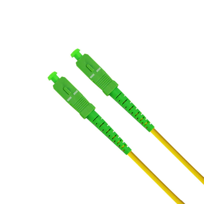 SC APC Patchcord 1m to 3m optical fiber Patch cord 2 0mm PVC G657A Fiber Jumper 4