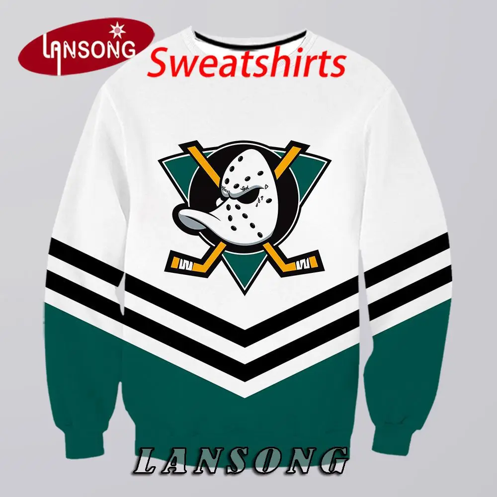 Sweatshirts Питтсбург Пингвинс толстовки мужские 3d печати кофты Анахайм рубашка harajuku Уличная пуловер толстовка хип хоп размера плюс куртка - Цвет: Sweatshirts