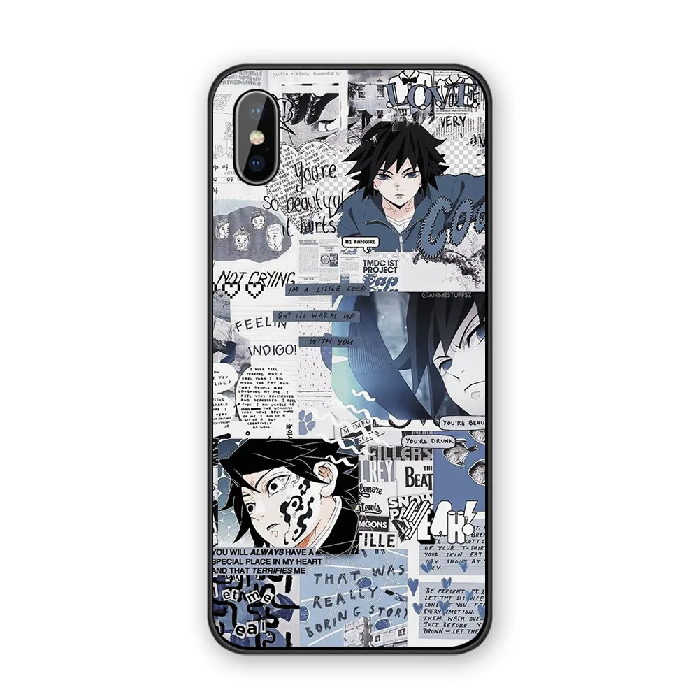 Kamado Nezuko Kimetsu no Yaiba Demon Slayer Силиконовый ТПУ чехол для телефона для iphone XR X XS MAX 5 5S 6 6S 7 8 Plus - Цвет: 11986