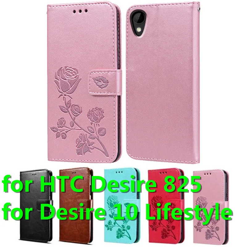 Leather Cover for HTC Desire 825 D825 / 10 Lifestyle Case Flip Wallet Stand Magnetic Card Phone Book | Мобильные телефоны и
