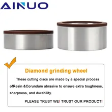 100mm diamant meule tasse disque de meulage outil électrique abrasif pour alliage d'acier céramique verre Jade carbure métal 20mm trou
