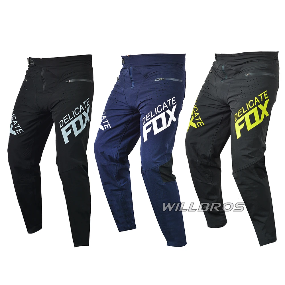 

Delicate Fox Pants Enduro Trousers Moto Motocross Off Road Utv Racing Mx Dirt Bike Atv Mountain Bicycle Offroad Pantalon For Men