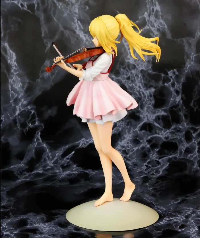 Новое поступление Аниме ваша лежа в апреле Kaori Miyazono скрипка Униформа Ver мультфильм кукла ПВХ фигурка Коллекционная модель игрушки подарок