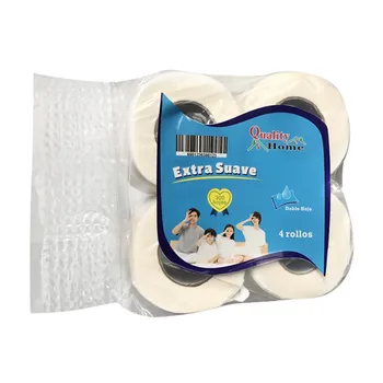 

4pc Paper Towels Soft Toilet Paper Household Paper Roll Tissue Paper Large Part Economical Package Roll Paper High Quality