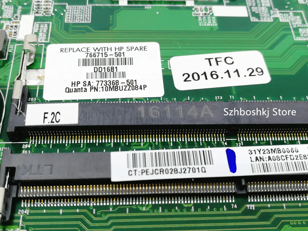 766715-001 для hp PAVILION 15-P серии Материнская плата для ноутбука 766715-501 AMD A10-5745M cpu DAY23AMB6F0 DDR3 maiboard