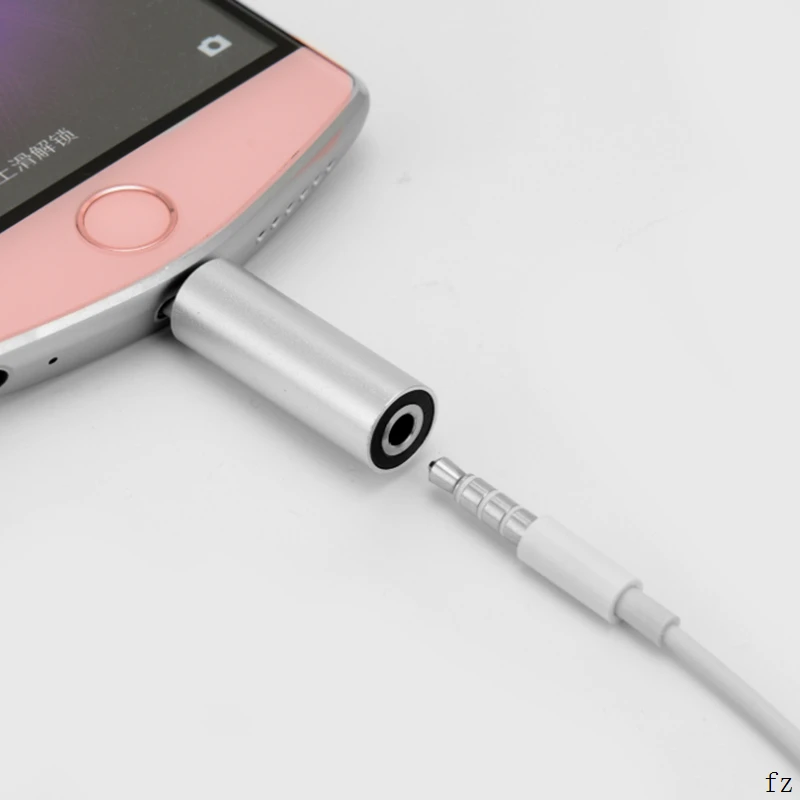 100 шт. usb type C до 3,5 мм аудио адаптер для внешнего микрофона 3,5 мм аудио разъем для наушников микрофонный адаптер