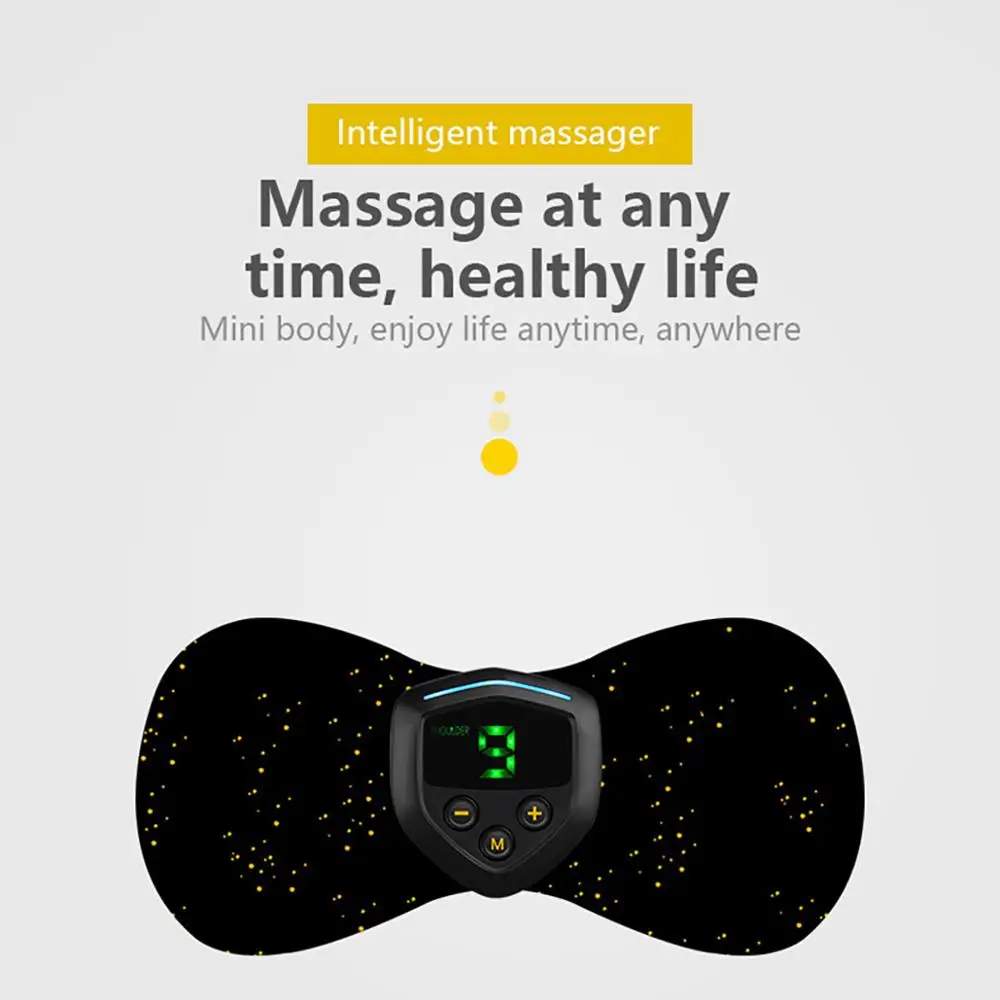 

Wireless Neck Massager Electronic Muscle Relaxing Device Neck Muscle Relaxing Machine Rechargeable Back Neck Massager For Adults