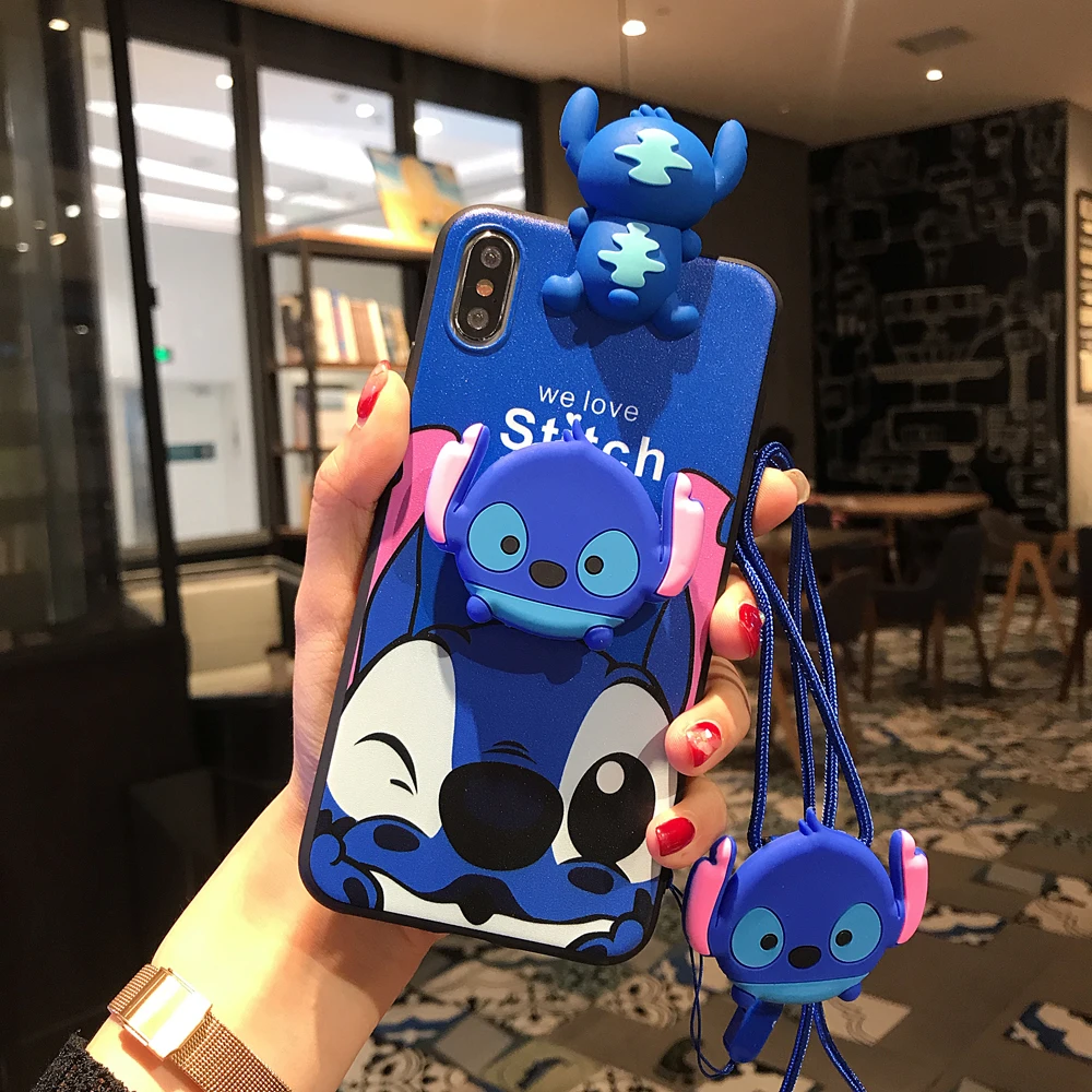 14 3D мультфильм рисунок «Hello Kitty» Мягкий силиконовый чехол для телефона с ремешок-держатель для OPPO F1 плюс A9 A5 A3S A5s F9 F11 Pro A37 Fundas - Цвет: 14