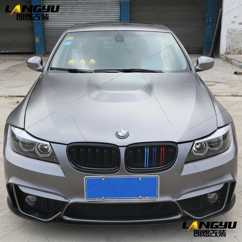 Для BMW 3 серии E90 Facelift 2009 2010 2011 2012 M4 Стиль полипропиленовый корпус комплект бампера