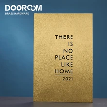 Dooroom Messing Angepasst Tür Platten Unternehmen Logo Name Dekoration Bild
