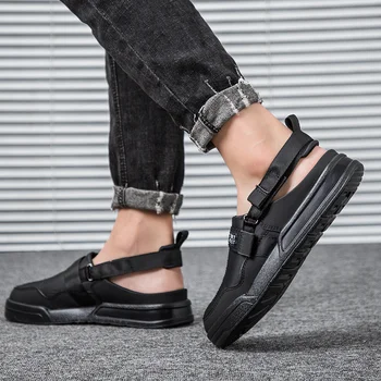 

homme cork flip men hombre beach sandles casual slides mens sandals-men summer sandalia uomo gladiator man mens sandalet roman