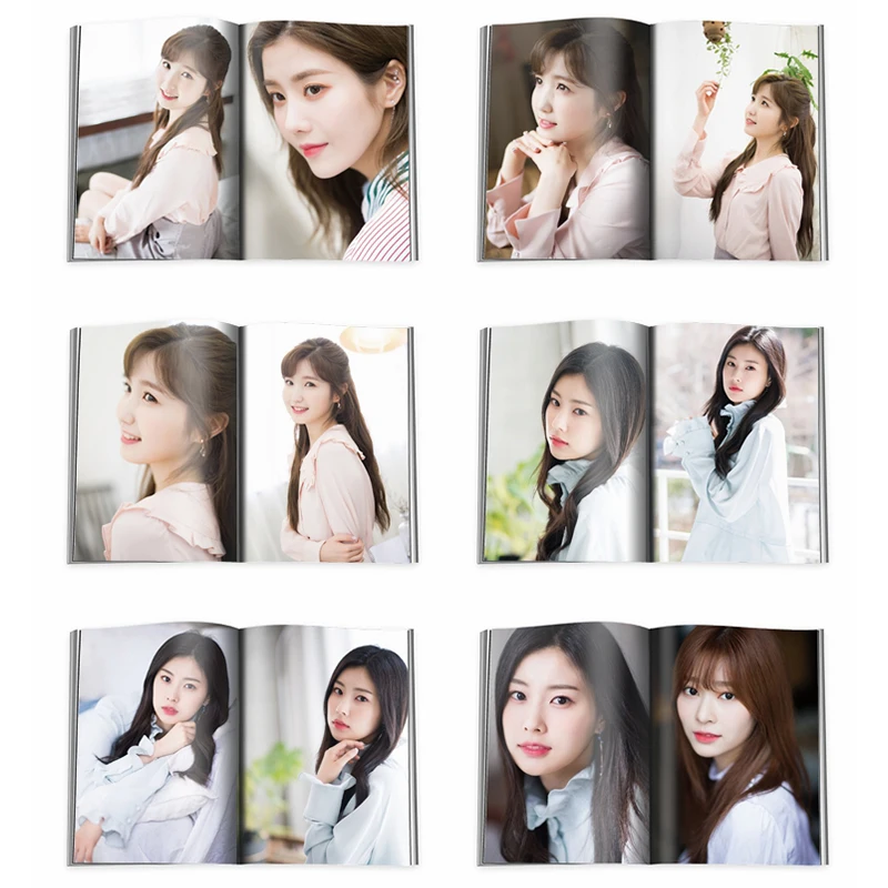 Kpop IZ * ONE 2 й мини альбом сердце фотоальбом модный K pop IZONE Мини Фотоальбом
