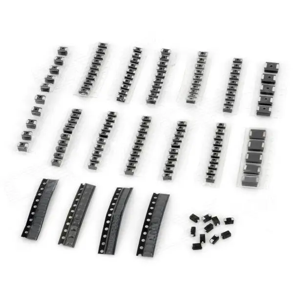 Диод SMD 200 шт./лот набор из 20 значений * 10 шт. содержит SS110 SS220 SS210 SS310 SS510 SS16 SS26 SS34 SS36 ES1J