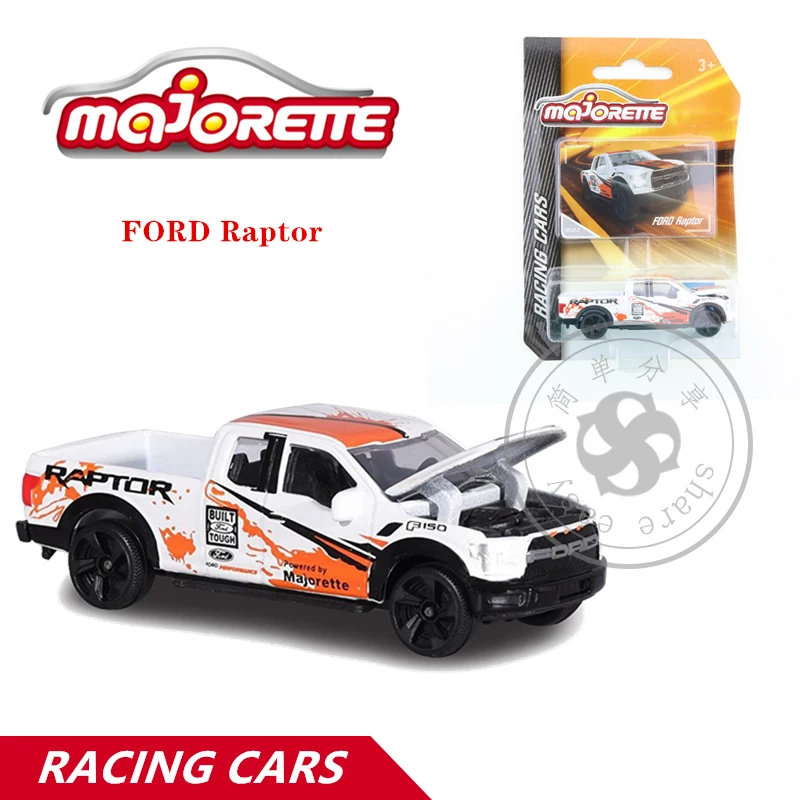 

Majorette 1/64 Racing Series FORD Raptor Car Hot Pop Kids Toys Motor Vehicle Diecast Metal Model
