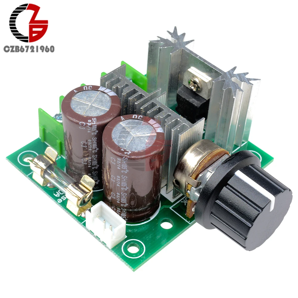 10A 12V 40V Напряжение регулятор контроллер скорости двигателя постоянного тока 24V PWM