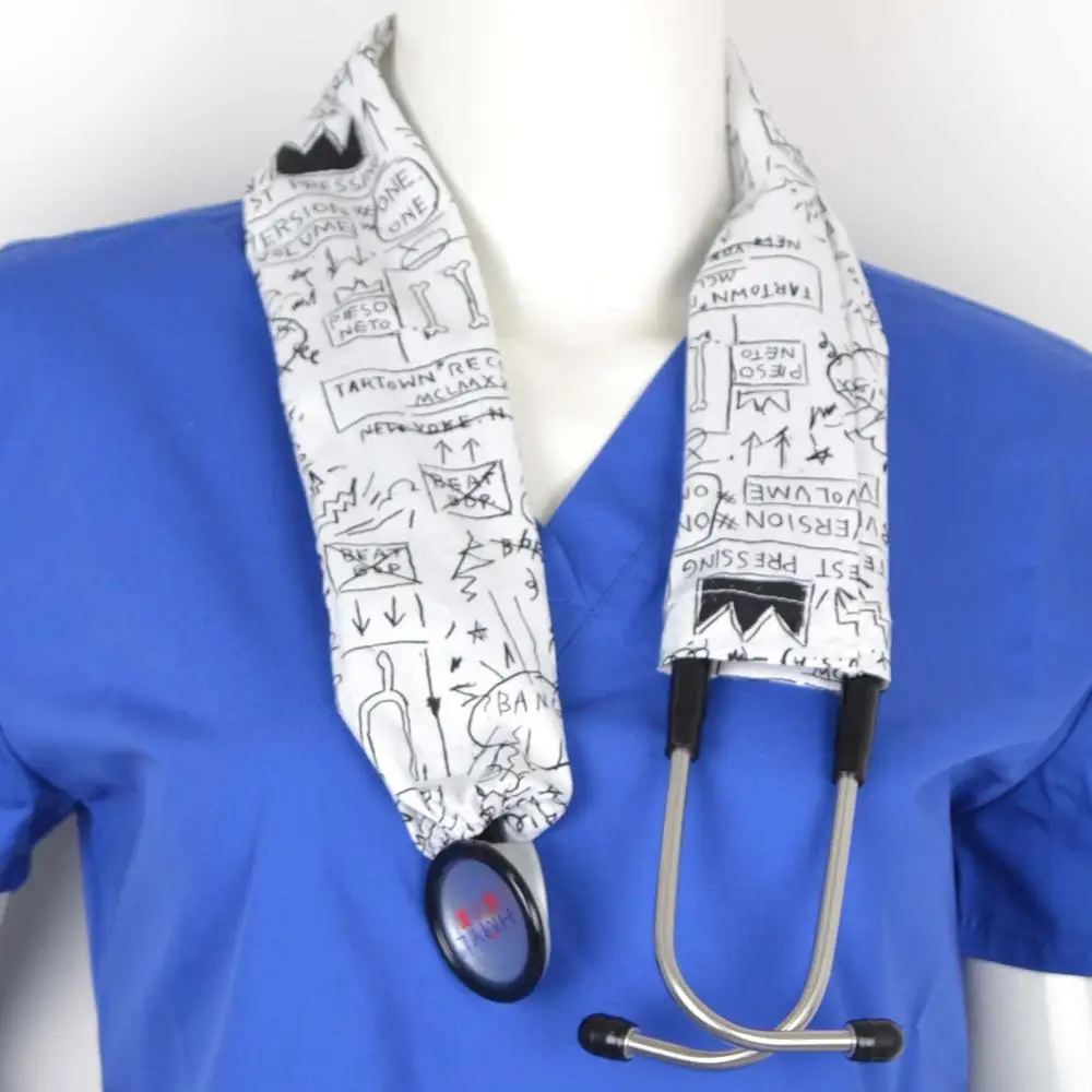 Medical stethoscope cover cotton material - Цвет: as photo