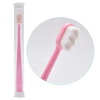 

1PCS Ultra-thin Super Soft Toothbrush Portable Eco-friendly Travel Outdoor Use Teeth Care Brush Oral Cleaning Oral Care Tools