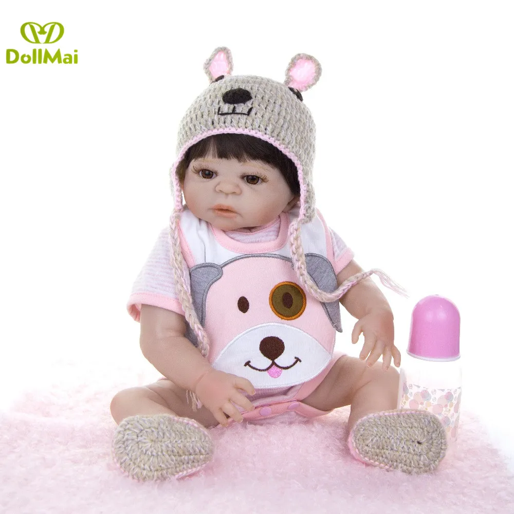 Bebes кукла трансфер до реборн девочка кукла-мальчик полное Силиконовое боди реалистичные Bonecas новорожденных 48 см Bebes кукла трансфер до реборн купаться, игрушка, подарок на день рождения