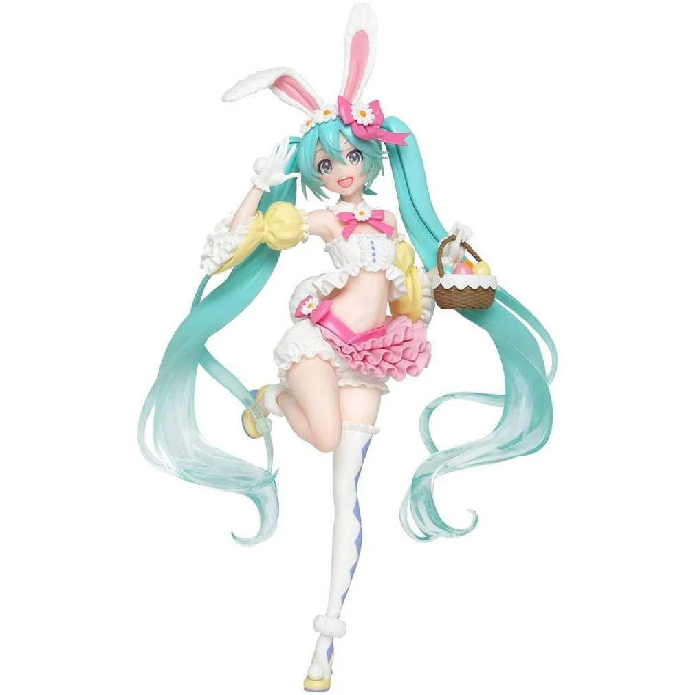 Photo Product 2021 Original Taito Reissue Anime Action Figure Miku 2nd Season Spring Ver. Figure PVC Prize Model Doll Toys Colletible Figurals