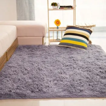 

Large Area Fluffy Carpet Solid Rectangle For Washroom Bedside Yoga Tea Table Decoration Non-slip Water Absorption Quality Mats