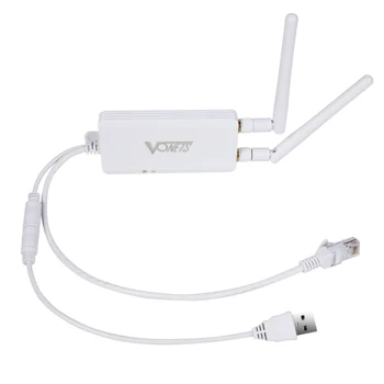 VONETS VAP11S 2.4G 300Mbps Wireless to Wired Ethernet Bridge Wifi Router AP Wifi Extenders Signal booster Network Port Expansion 1