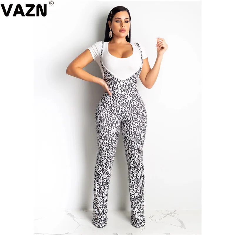 VAZN CY1191 3 вида цветов wommer с v-образным вырезом, повседневный топ с коротким рукавом, длинные брюки-карандаш, эластичный Женский комплект из 2 предметов