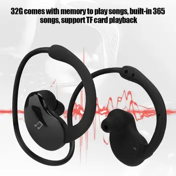 

SX-963A Rear-Mounted Headset CVC Noise Reduction Wireless Bluetooth Headphone Chinese voice status hands-free headset for SKYPE