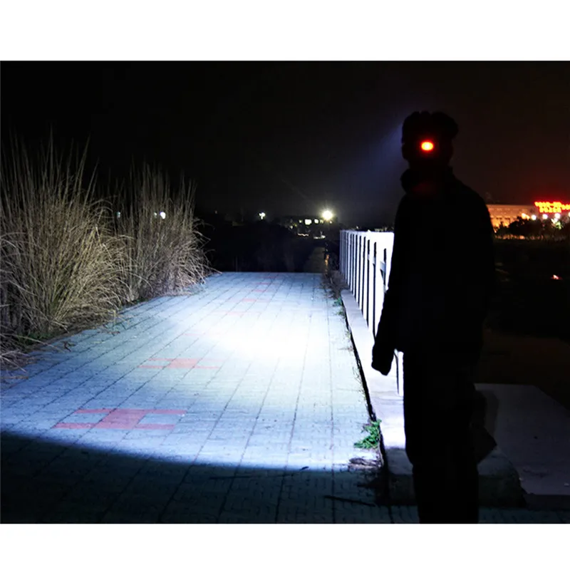 18650 USB Перезаряжаемый головной светильник, супер яркий налобный фонарь 2* T6+ 4* XPE+ 2* COB светодиодный налобный фонарь, вспышка, светильник фонарь, налобный светильник