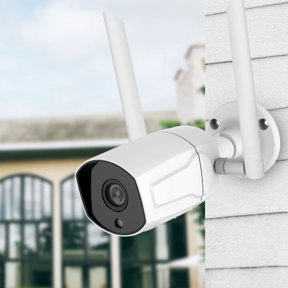 WiFi наружная камера безопасности, 1080P красочная камера видеонаблюдения ночного видения, двухсторонняя аудио, обнаружение движения, IP68 водонепроницаемый+ 32G SD