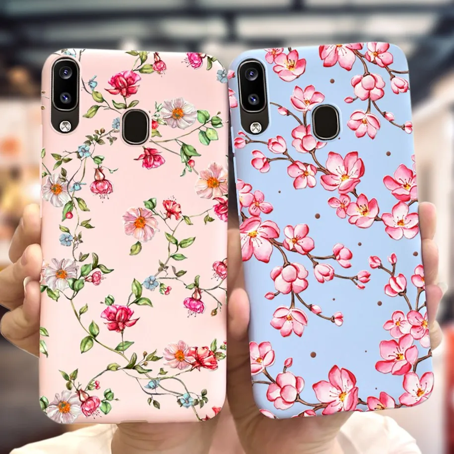 Daisy Flower Soft Silicone Back Cover - Fashionable Phone Case