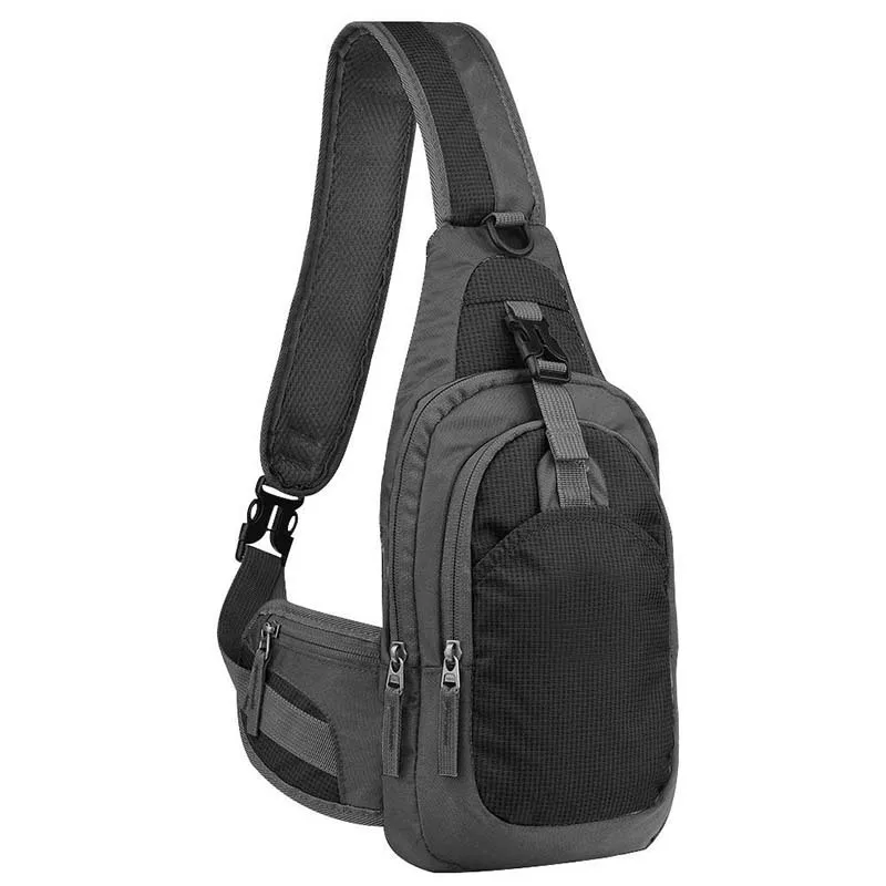 

Cross Border Hot Models for Both Men And Women Multi-functional Shoulder Bag Outdoor Casual Fashion Chest Pack Riding Fitness Mo
