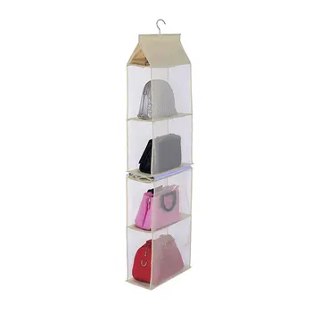 

Detachable Hanging Handbag Organizer Purse Bag Collection Storage Holder Wardrobe Closet Space Saving Organizers System