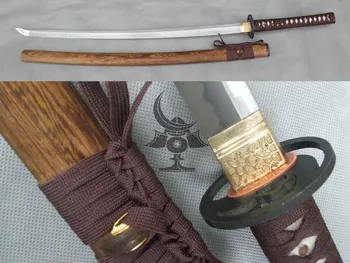 

-IKENDO.NET-Iaido Practise Katana Ancient wood - E005 - Katana 98cm 900g Iaido Practise dull blade