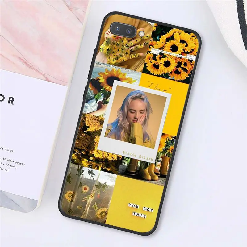 Yinuoda Billie Eilish Горячая музыка певица звезда чехол для телефона huawei Honor 8A 8X9 10 20 Lite 7A 5A 7C 10i 20i
