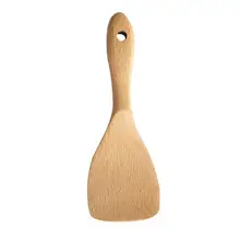 1 шт. деревянная рисовая лопата, антипригарная сковорода, лопата для дома, кухонная утварь, аксессуары для приготовления пищи для ресторана, дома