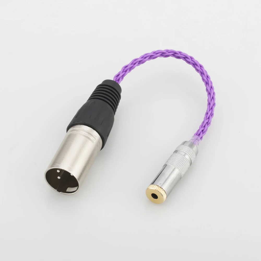 Audiocrast Hi Fi 4pin XLR сбалансированный штекер 3 5 мм стерео аудио кабель адаптер к