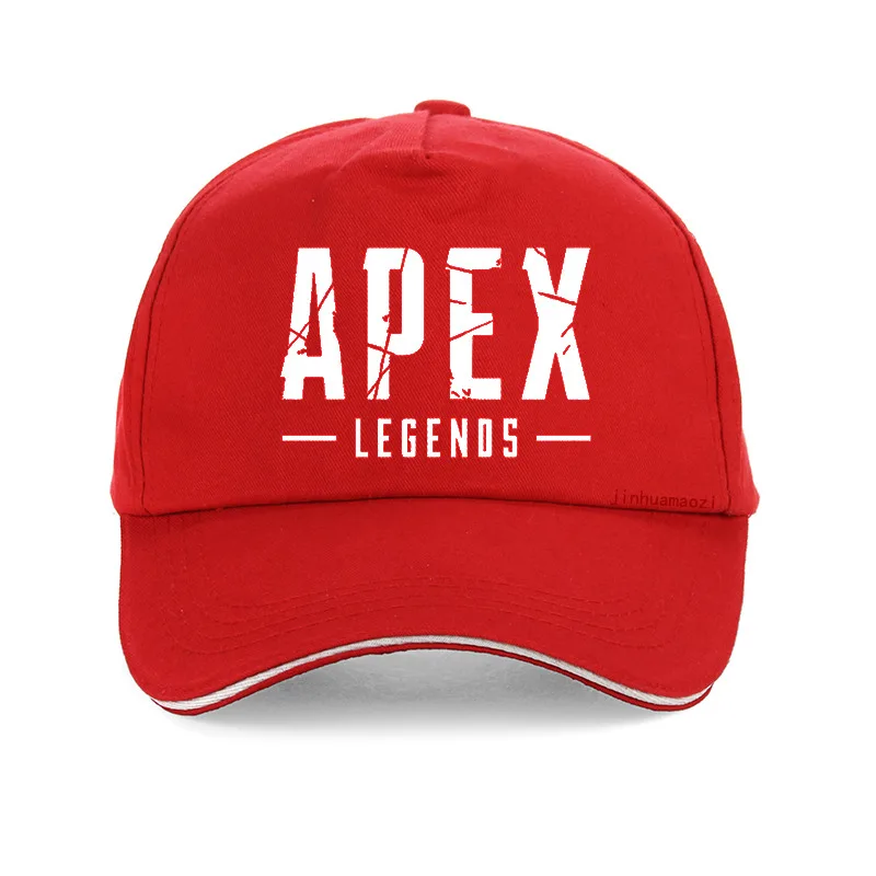 Apex Legends,, бейсбольная кепка для мужчин и женщин, модный принт, спортивные кепки для папы, регулируемые бейсболки шляпы Gorras bonnet - Цвет: Красный