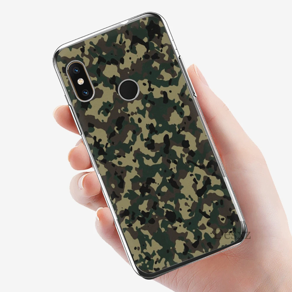 Мобильный чехол для телефона из ТПУ для Xiaomi Redmi Note 4 4X5 5A 6 7 Pro Чехол камуфляжной расцветки красивая - Цвет: 4