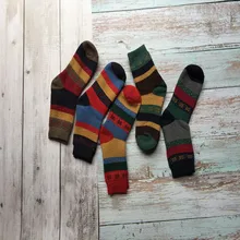 Zaolihu, 5 пар, зимние теплые носки для женщин и мужчин, супер толстые носки из хлопка и шерсти, носки-тапочки, большие размеры, мужские носки