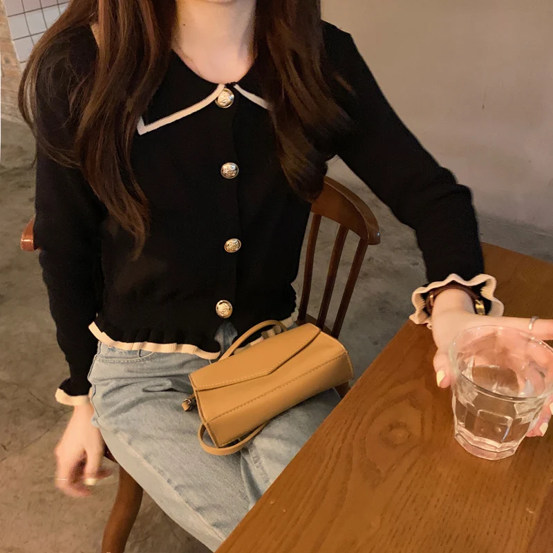 Cardigan Court Femme KOJOOIN - Boléro Élégant - Manches Longues - Pour Robe De Soirée