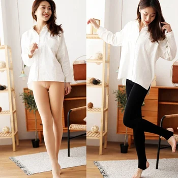 

HFemale Autumn And Winter Anti-fouling Pantyhose Leg Artifact Coke Pantyhose Plus Velvet Warm Natural Skin Color Leggings