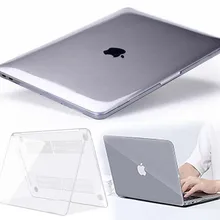 KK & LL para Apple MacBook Air Pro Retina 11 12 13 15 y nuevo Air 13 / Pro 13 15 16 con barra táctil-carcasa dura de cristal funda para portátil