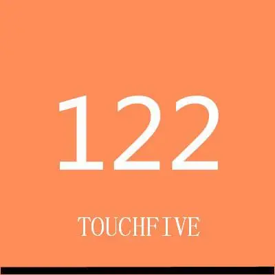 TOUCHFIVE Optional168 Colors Sketch Markers Alcohol Based Markers Painting Art Supplies Pen for Kids , adult painting,Coloring 122
