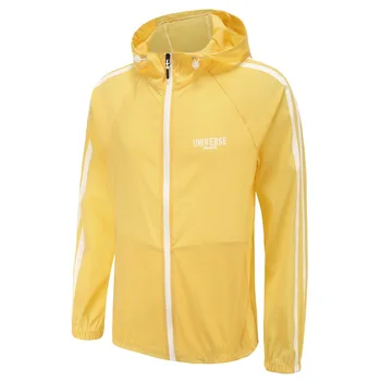 

NXH Thin jacket Summer Sun Protection Clothing windbreaker mens coats and jackets streetwear