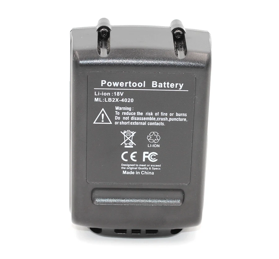 5000mAh LBXR20 Li-Ion 18V Battery For Black/&Decker BL2018 BL1518 LBX20 LBX4020